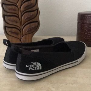 The North Face slip on sneakers.